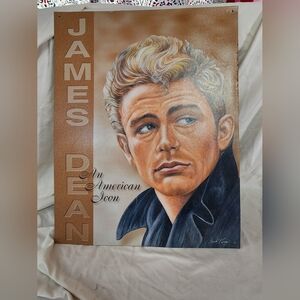 James Dean American Metal Icon Poster